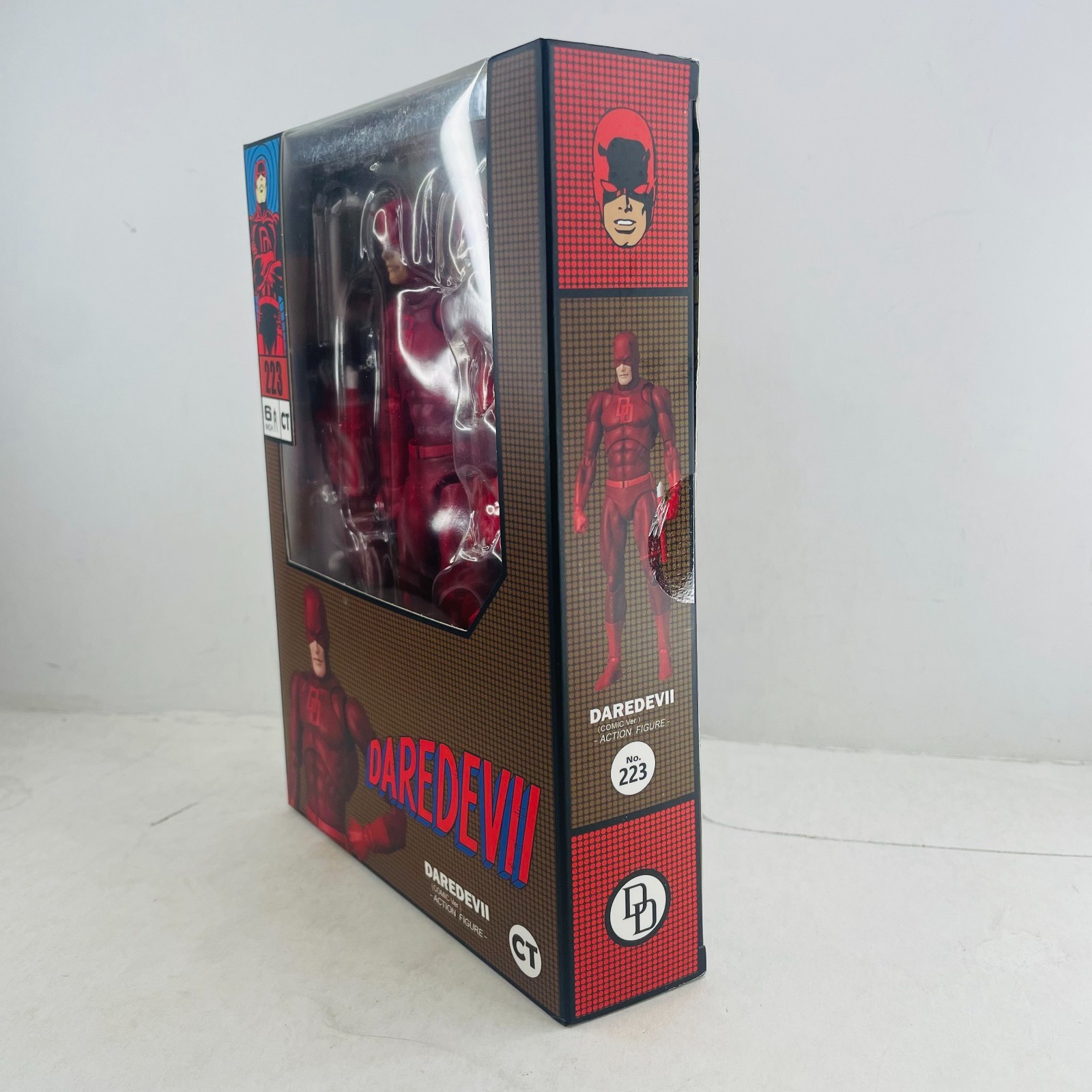 US STOCK! CT Toys No.223 Daredevil Comic Ver. 6in Action Figure Boxed Xmas Gift‌