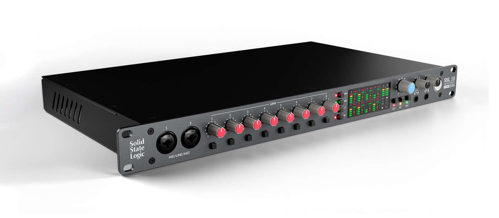 Solid State Logic SSL-18 USB-C Audio Interface, 26-In/28-Out, 32-Bit/192 kHz
