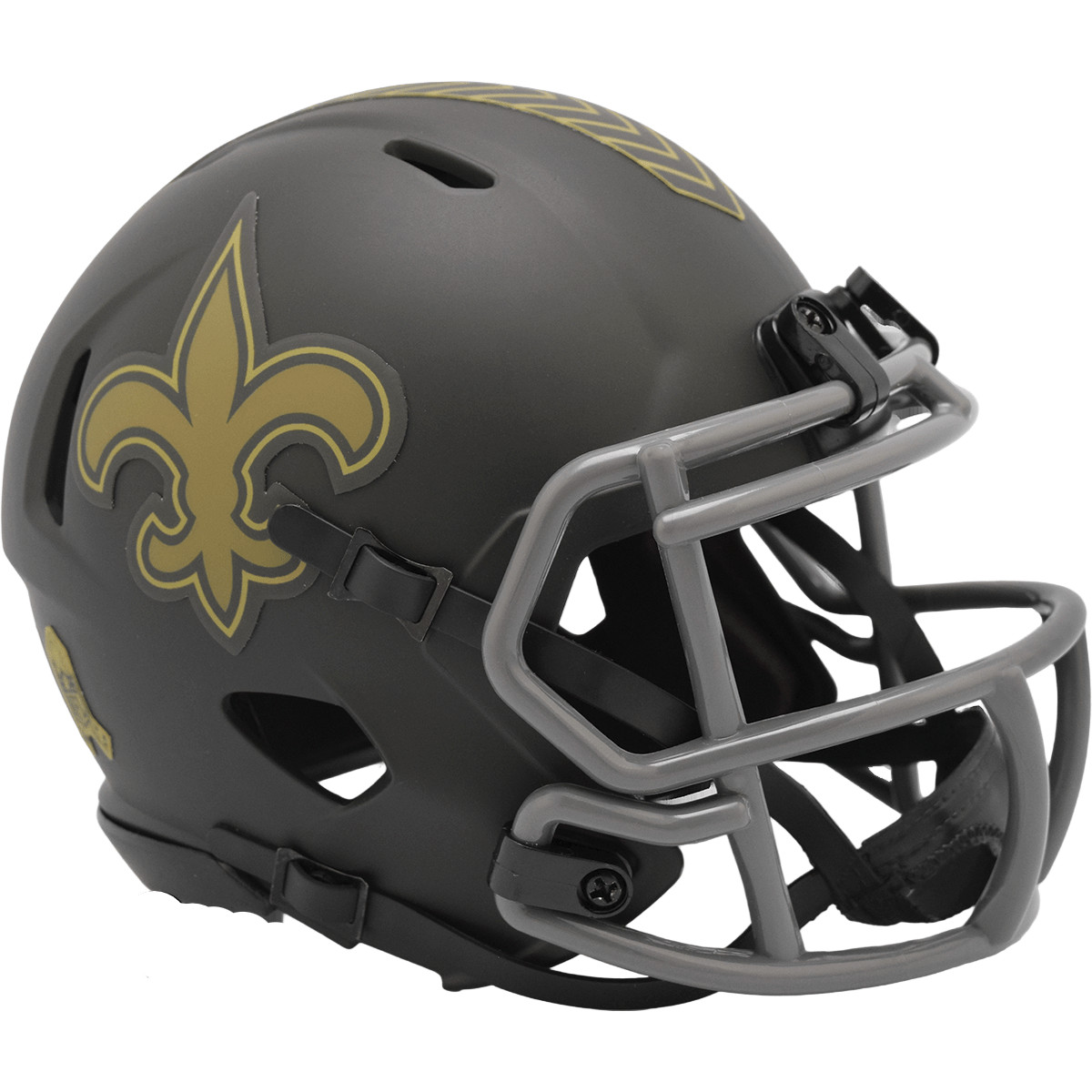 New Orleans Saints 2025 Salute To Service Riddell NFL Speed Mini Helmet