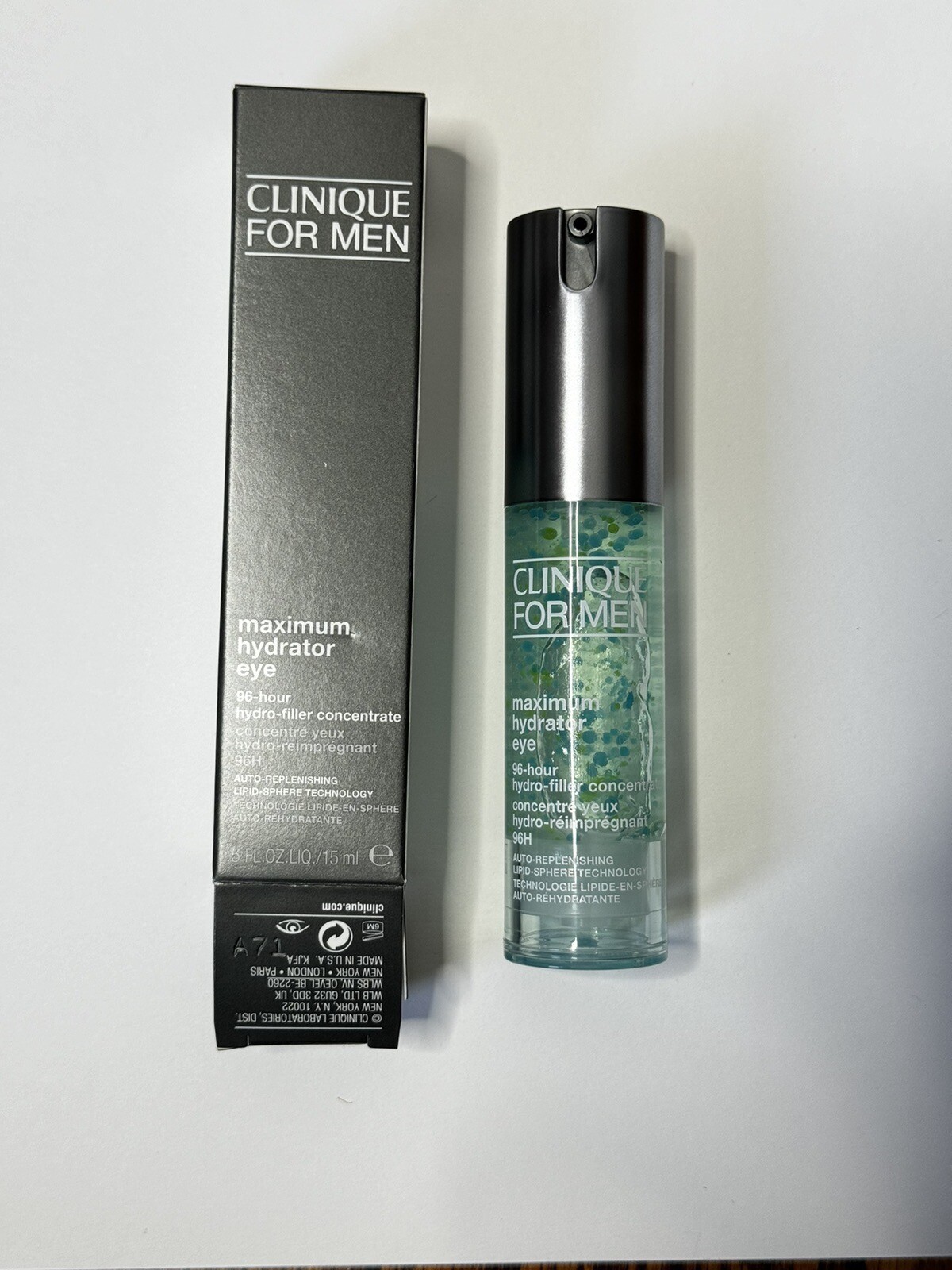 CLINIQUE for Men Maximum Hydrator Eye 96-Hour Hydro-Filler 0.5oz