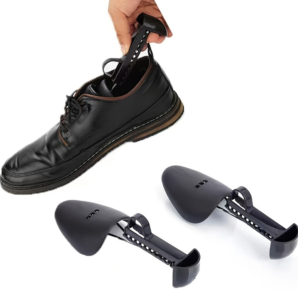 Portable Adjustable Plastic Shoe Tree Stretcher Shaper Keeper Expander Men Women
