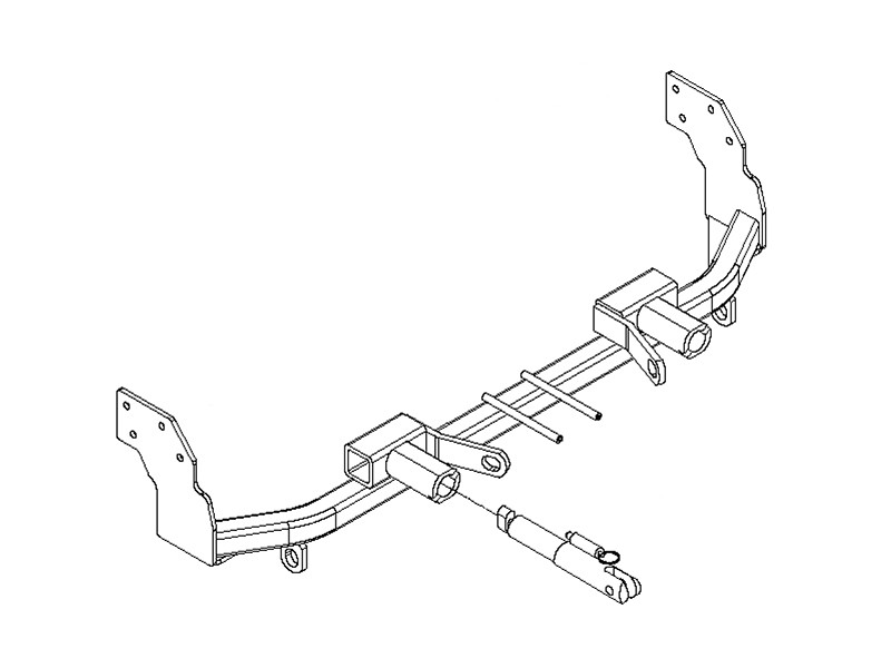 Blue Ox BX3827 Tow Bar Base Plate for 2000-2005 Volkswagen Jetta