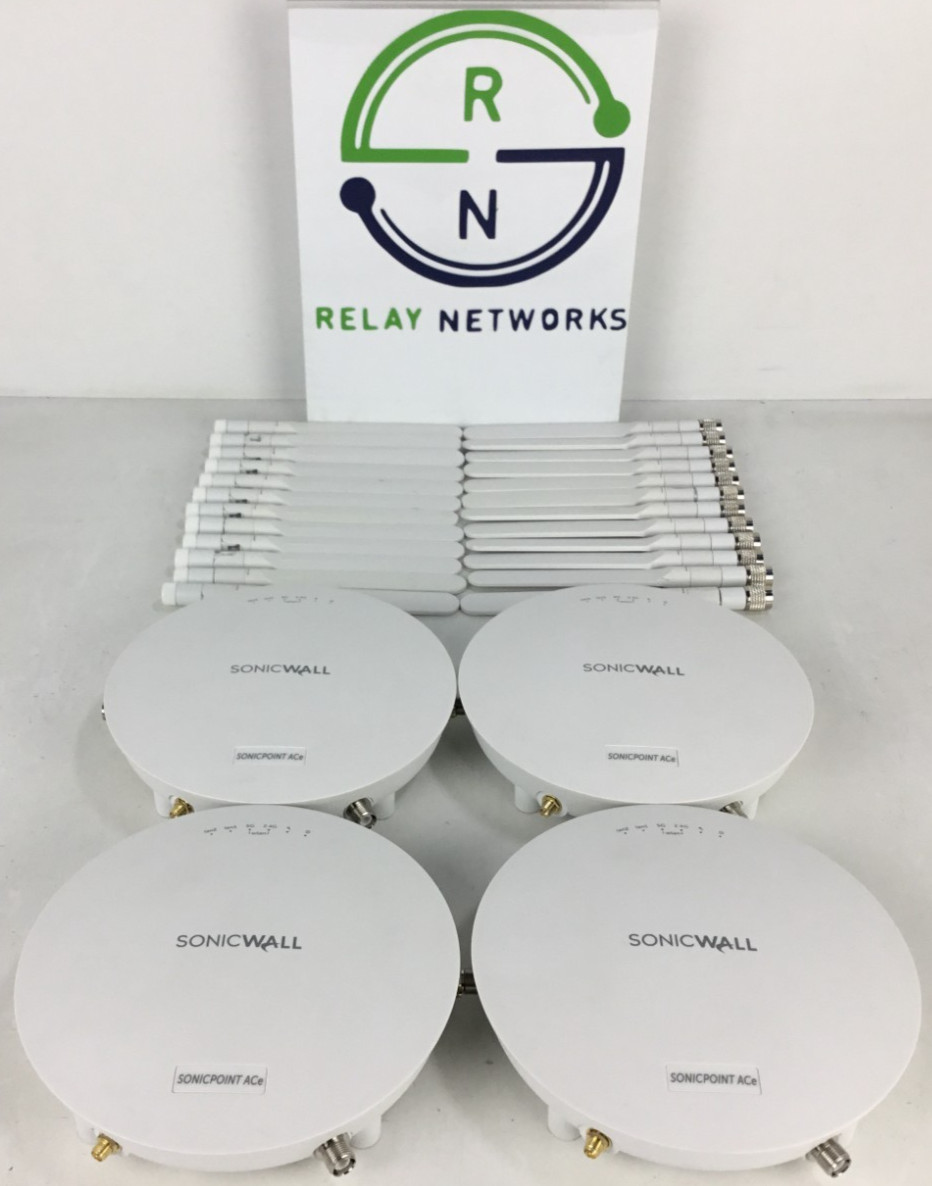 SonicWall APL26-0AE 802.11 AC Wireless Access Point.  LOT OF 4