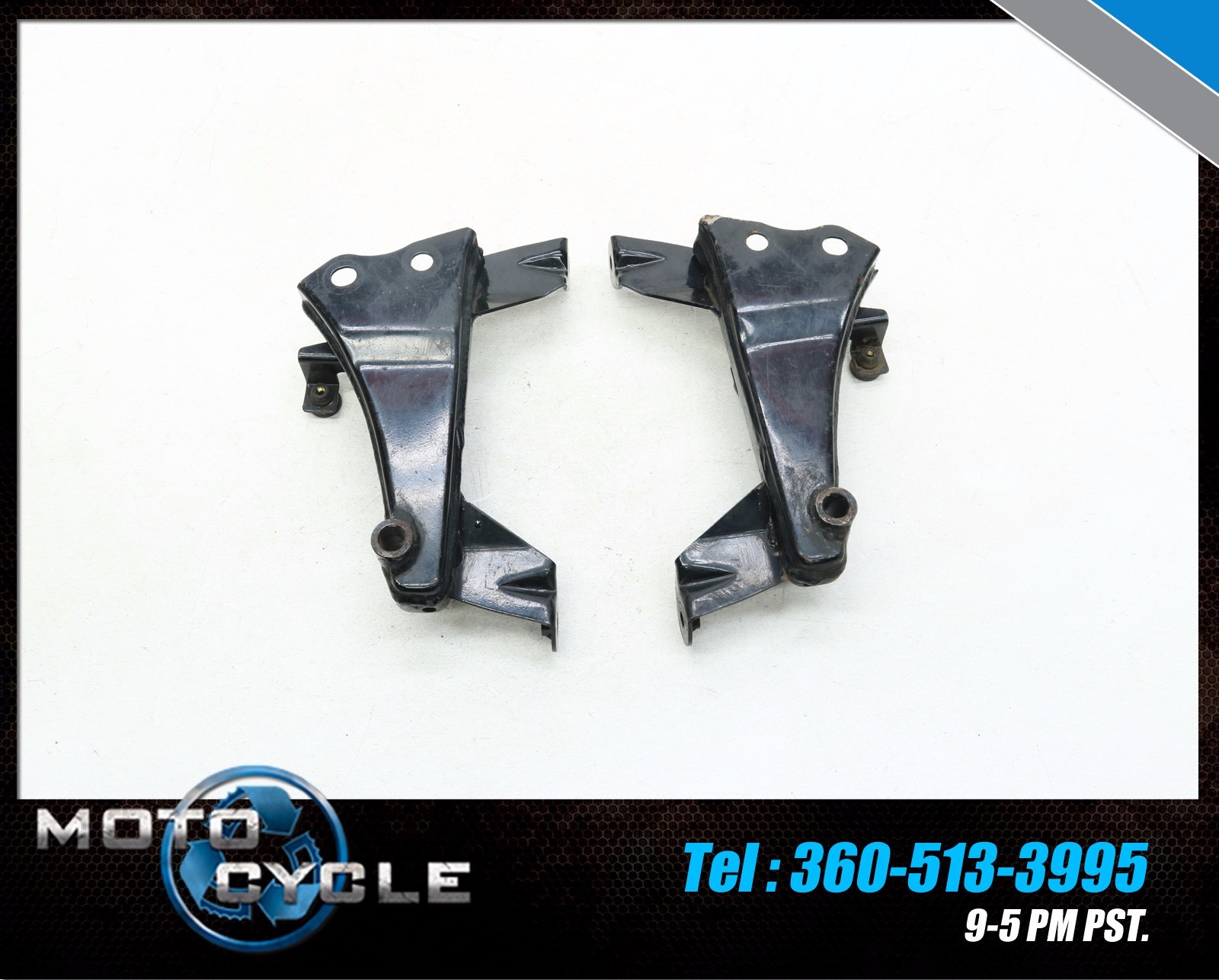 2008 08 KAWASAKI NINJA 250 MOTOR MOUNTING BRACKETS ENGINE EX250 250R K35
