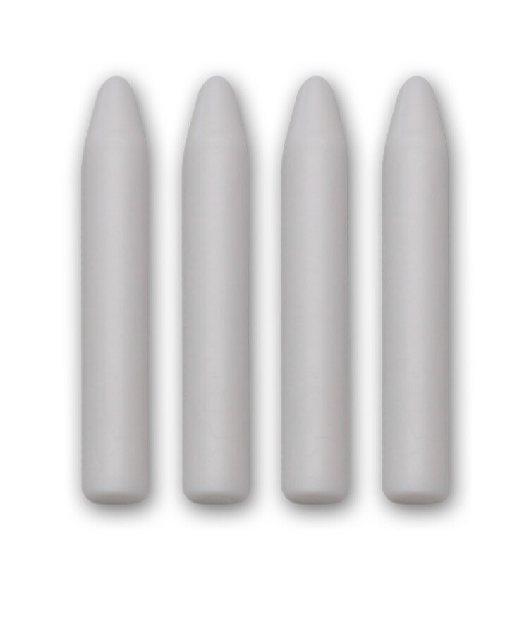 Paintless Dent Repair WHITE DELRIN TAP DOWNS (4 Pack)