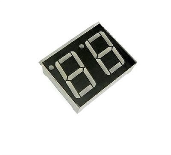 5Pcs Common Cathode 0.56 Inch 2 Digit Red Led Display 7 Segment Ic New kb
