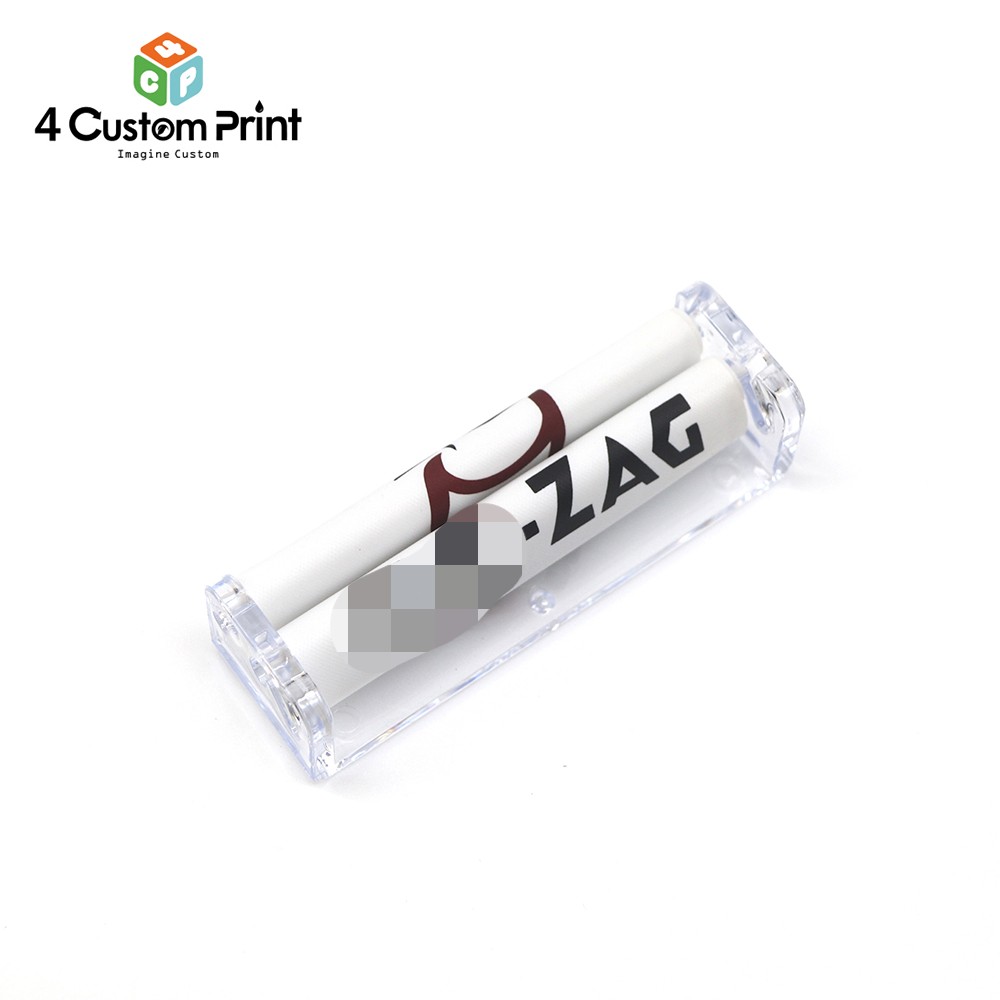 78mm Plastic Cigarette Rolling Machine Easy Handroll Tobacco Roller Maker