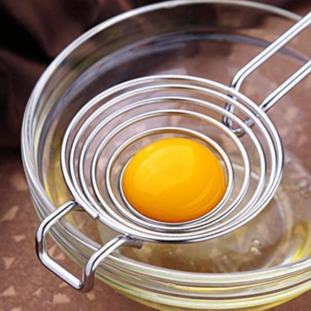 Silver Egg Separator, Yolk White Separator Tool, Food Grade Standard,