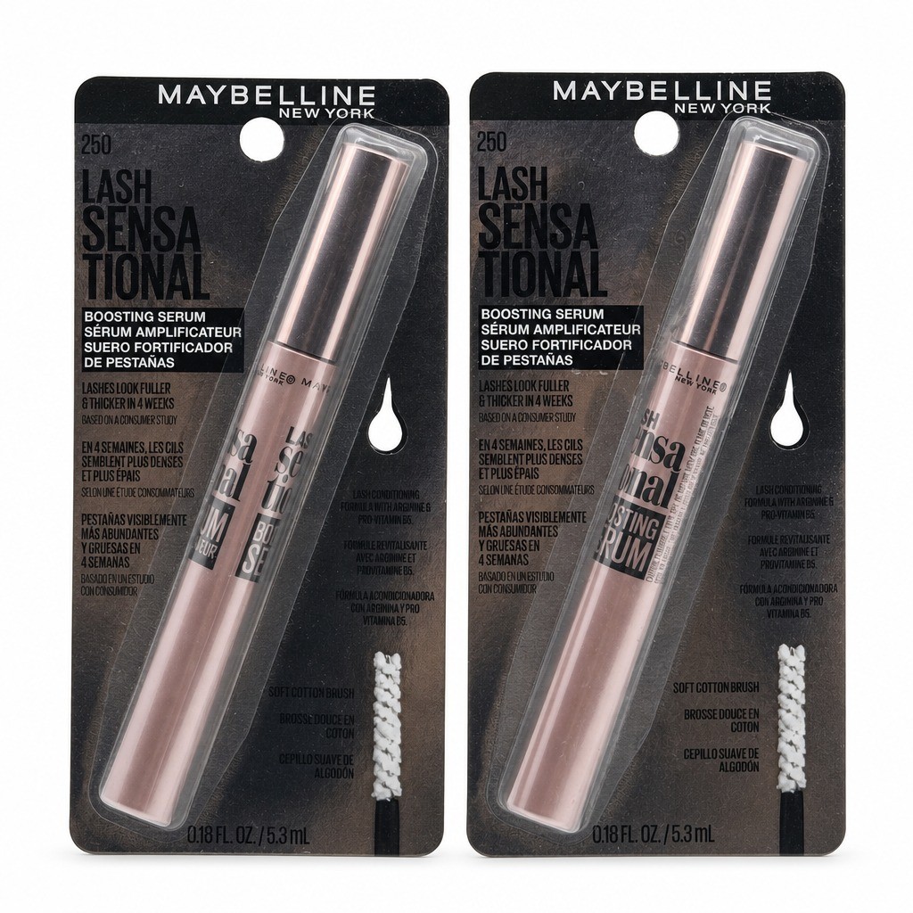 Maybelline Lash Sensational Boosting Eyelash Serum 250 2pk