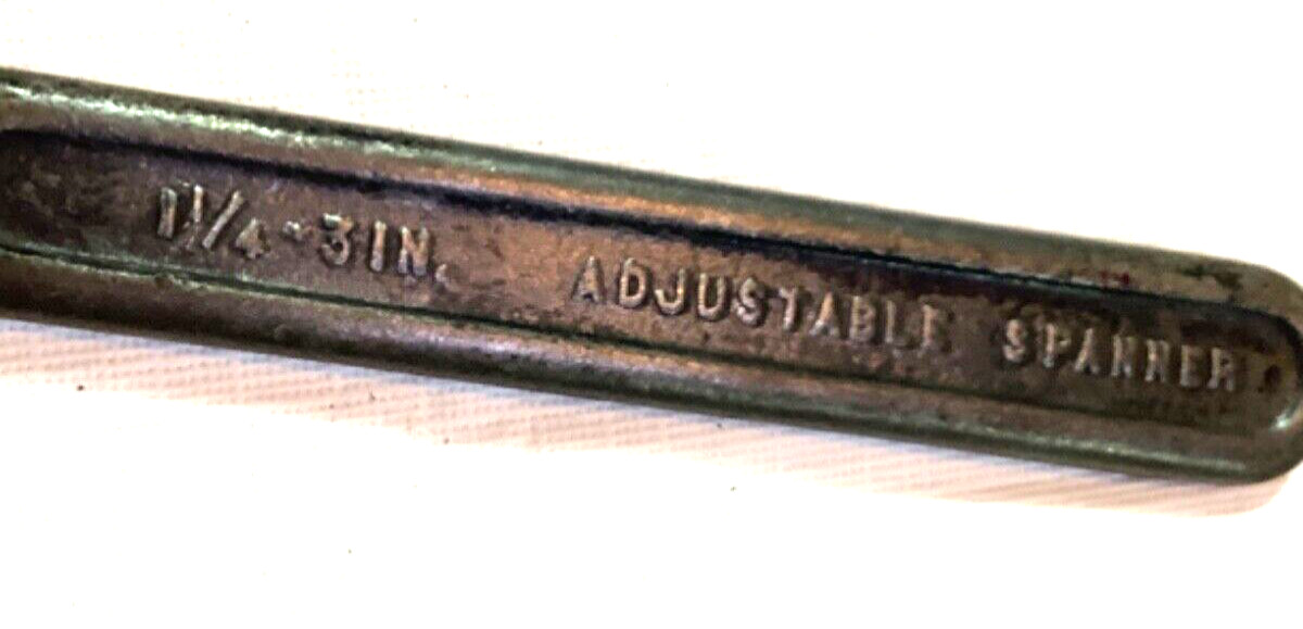 Williams no. 472 adjustable spanner wrench