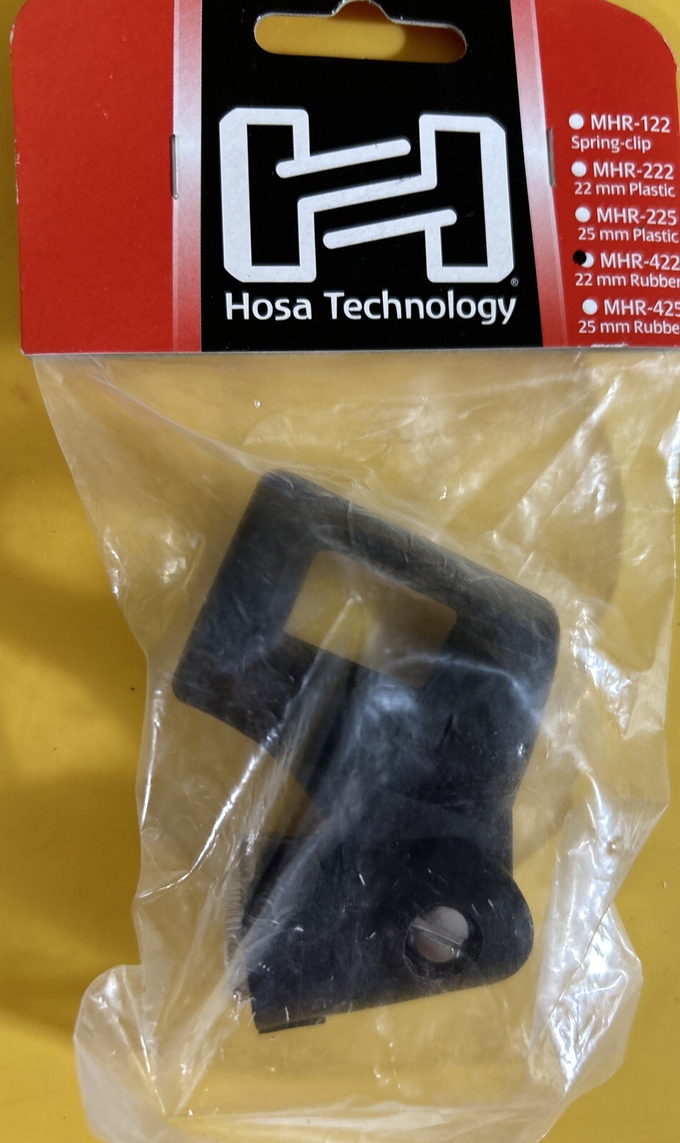 Hosa MHR-422 Rubber Microphone Clip PRO AUDIO - NEW - PERFECT CIRCUIT Free Ship