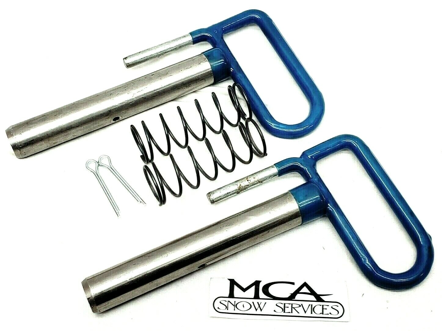 MEYER SNOW PLOW EZ MOUNT PLUS MD2 BLUE (2) HANDLE SPRING PIN KIT 11859 814000005