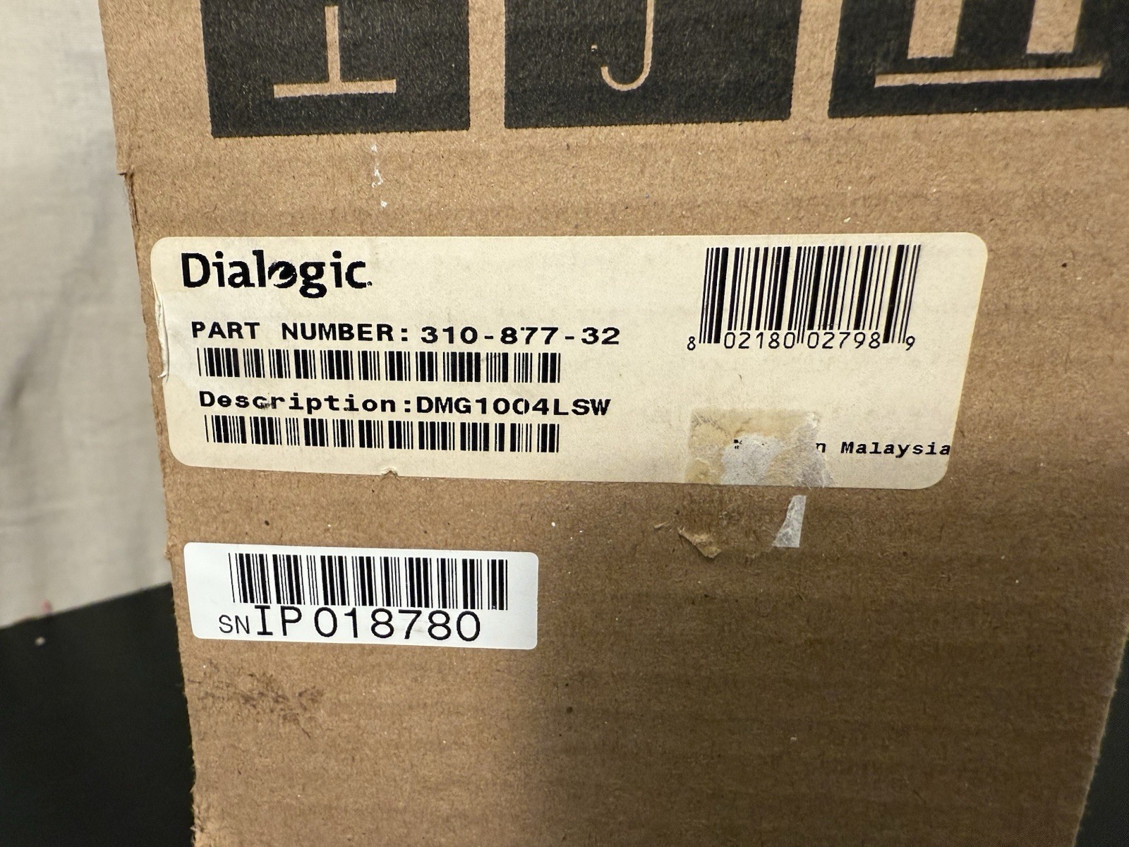 DIALOGIC DMG1004LSW 8-PORT MEDIA GATEWAY