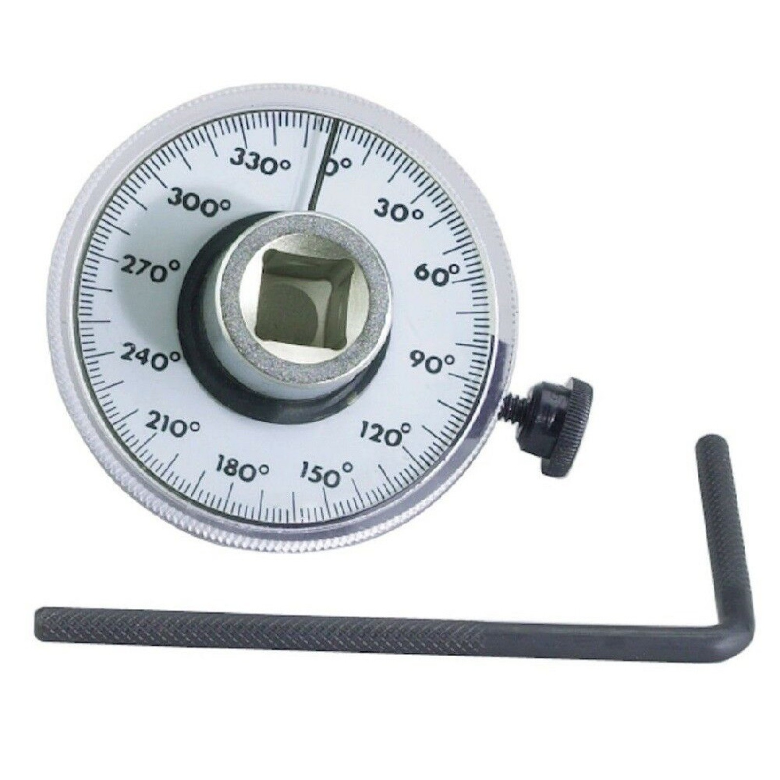 360°  Rotation Angle Gauge Meter Drive Torque Wrench Measure Tool 1/2" N + b