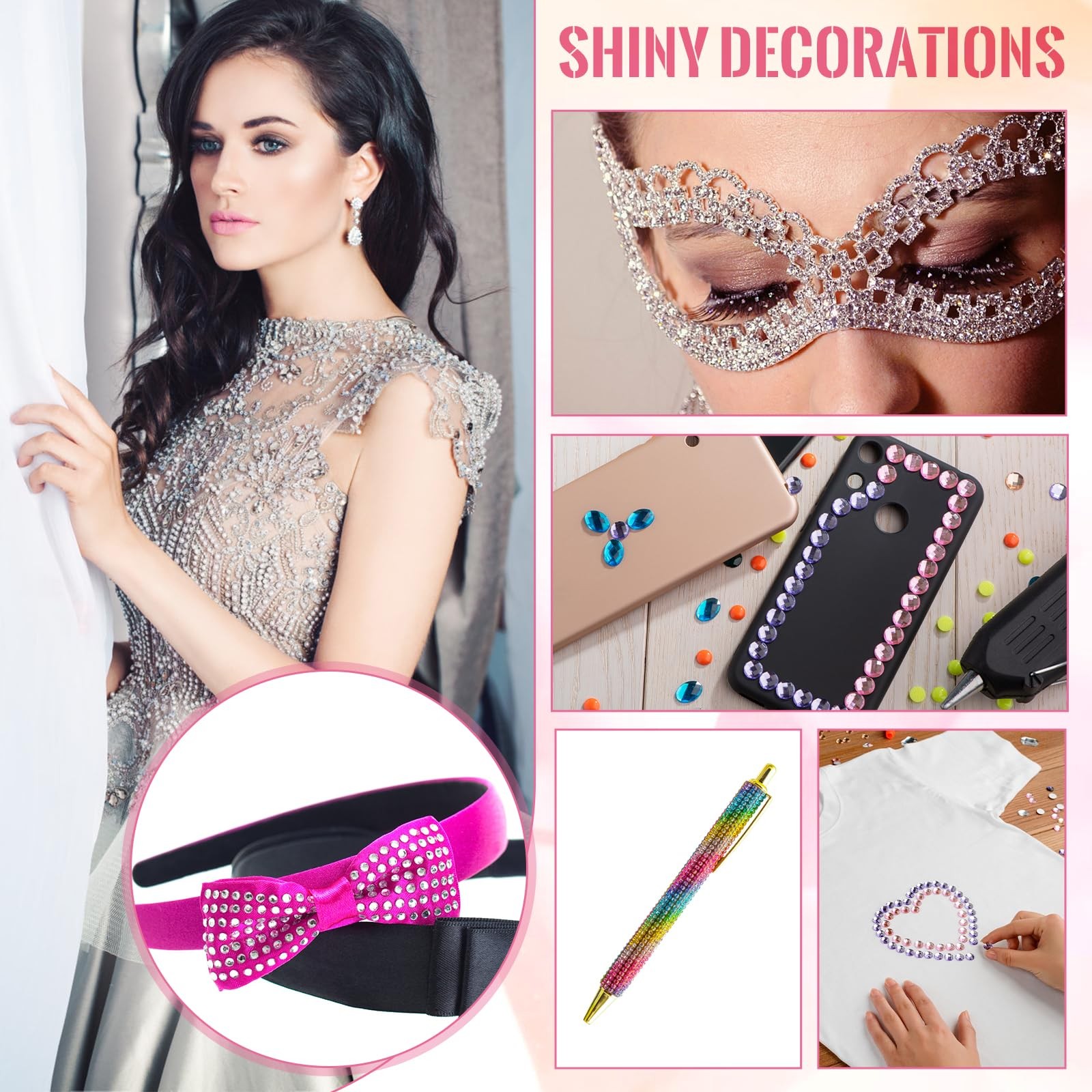 New-Upgrade Hotfix Rhinestone Applicator Tool, Rapid-Heating Hotfix Rhineston...