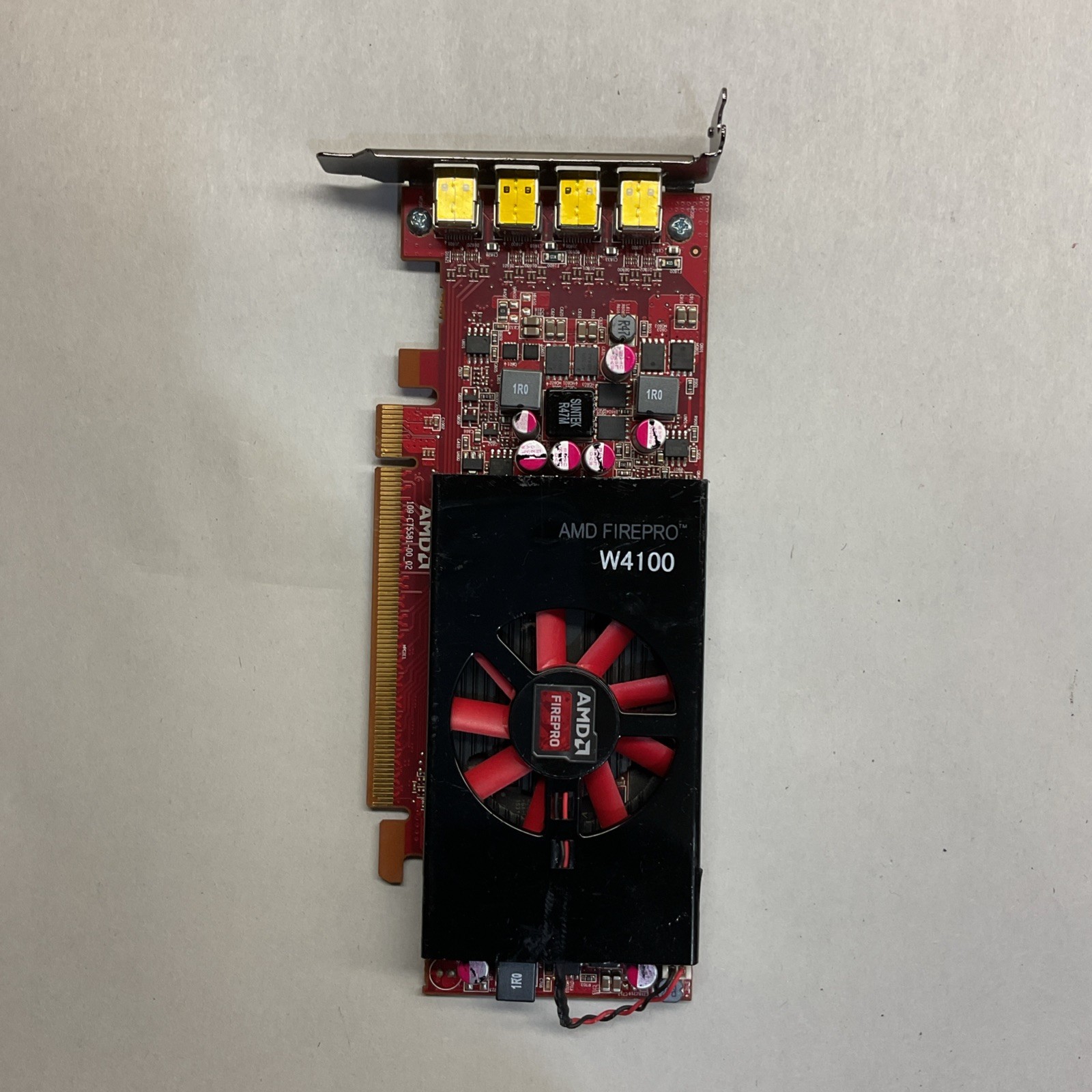 LOT OF 6 AMD 0XXH7R FIREPRO W4100 2GB DDR5 PCIE 4X MINI DP GRAPHICS VIDEO CARD