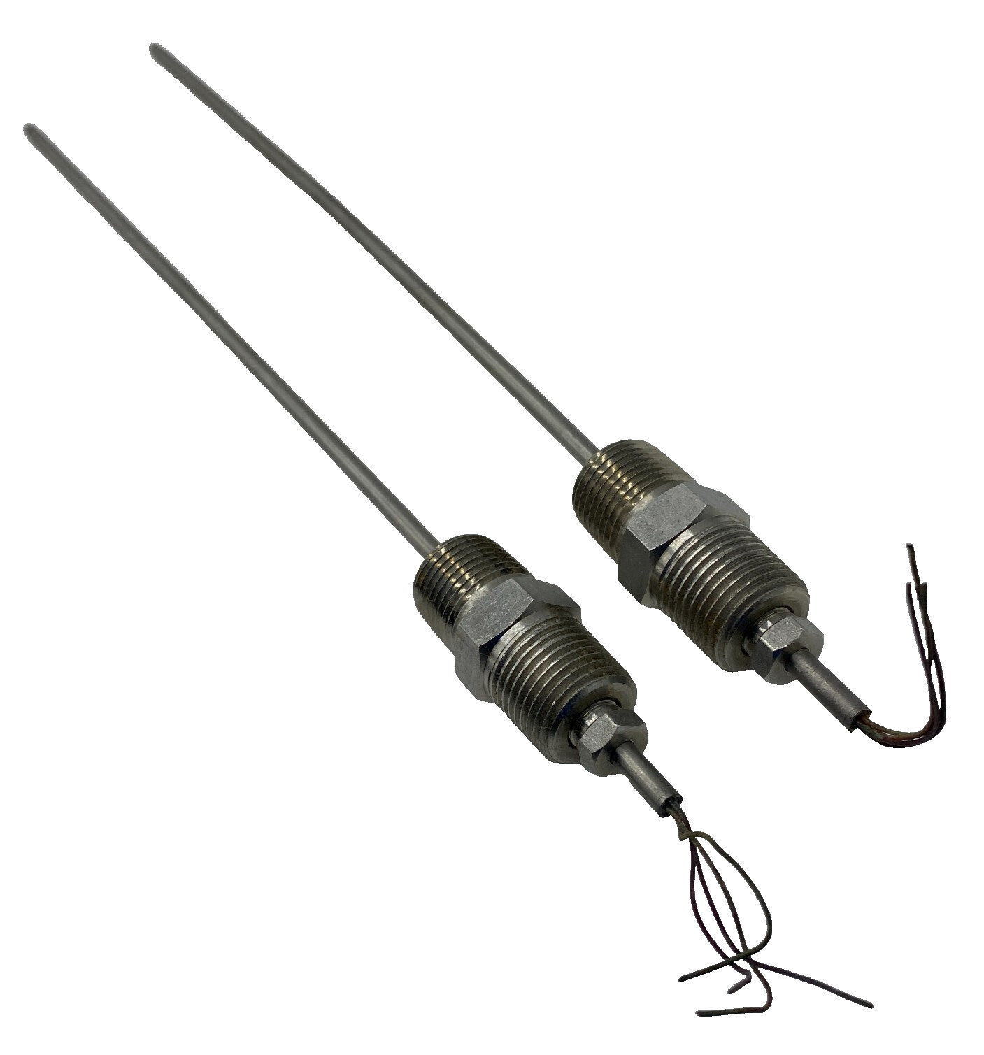 LOT OF 2 THERMOCOUPLE PROBES, T-COUPLE, SPARE PARTS, T-COUPLE