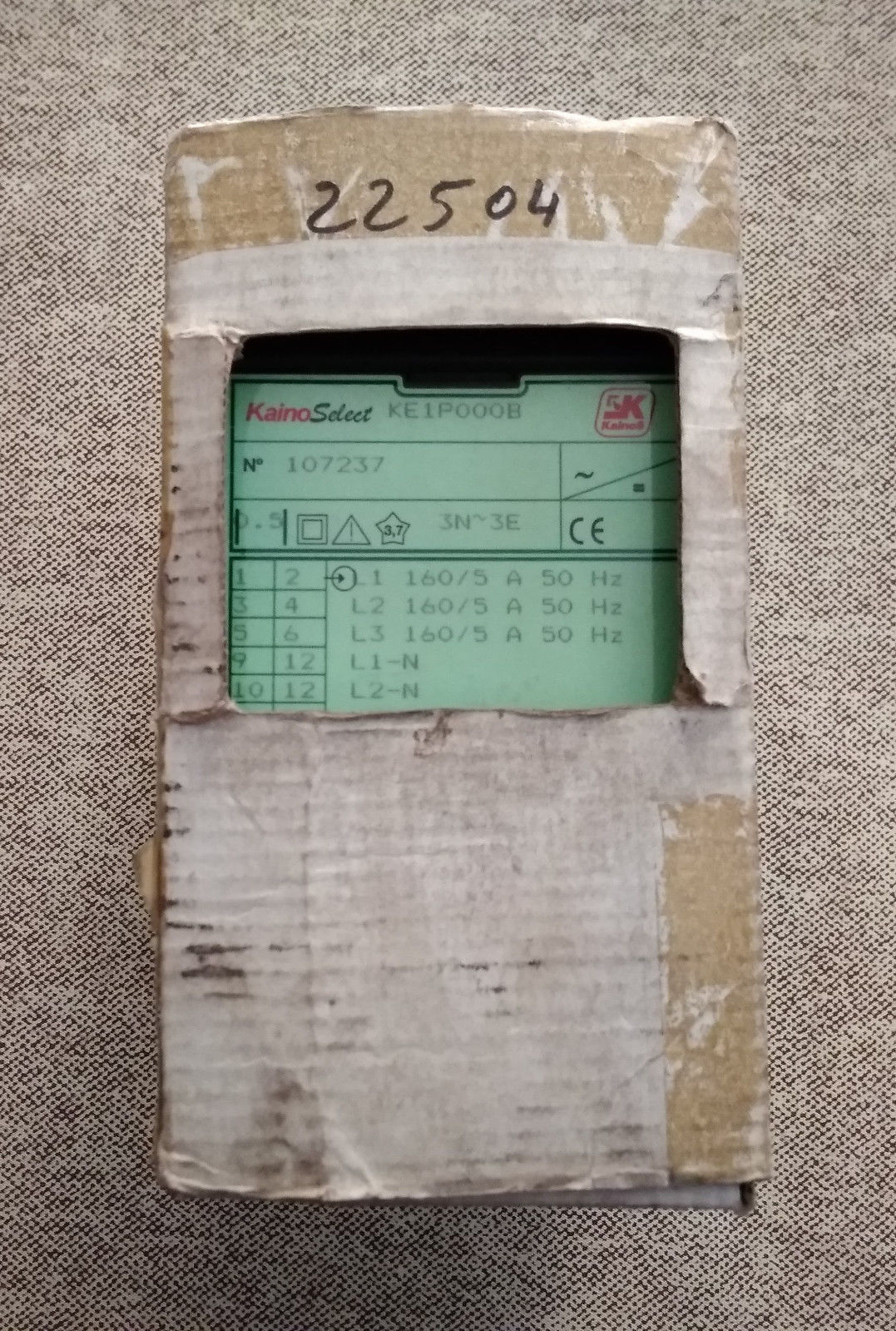 KainoSelect - Electrical Transducers - KE1P000B / NEW