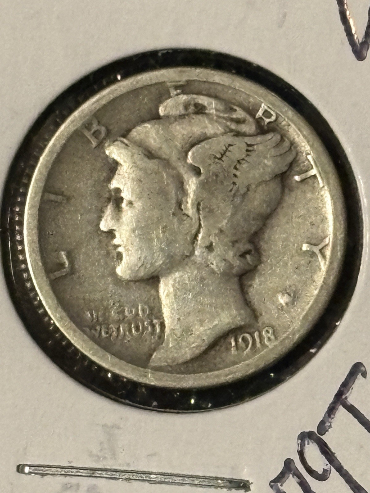 1918-S Mercury Dime