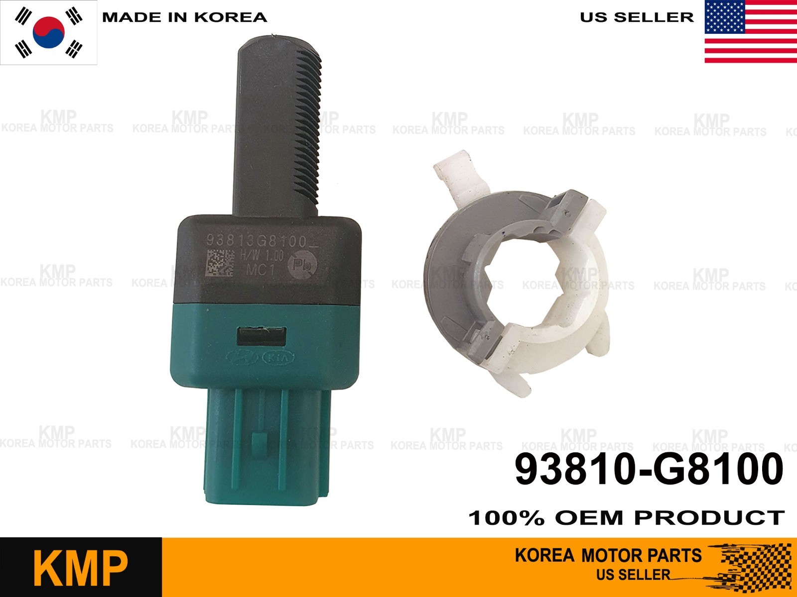 OEM GENUINE✅STOP LAMP SWITCH FOR 2018-2022 HYUNDAI 2017-2022 KIA # 93810-G8100