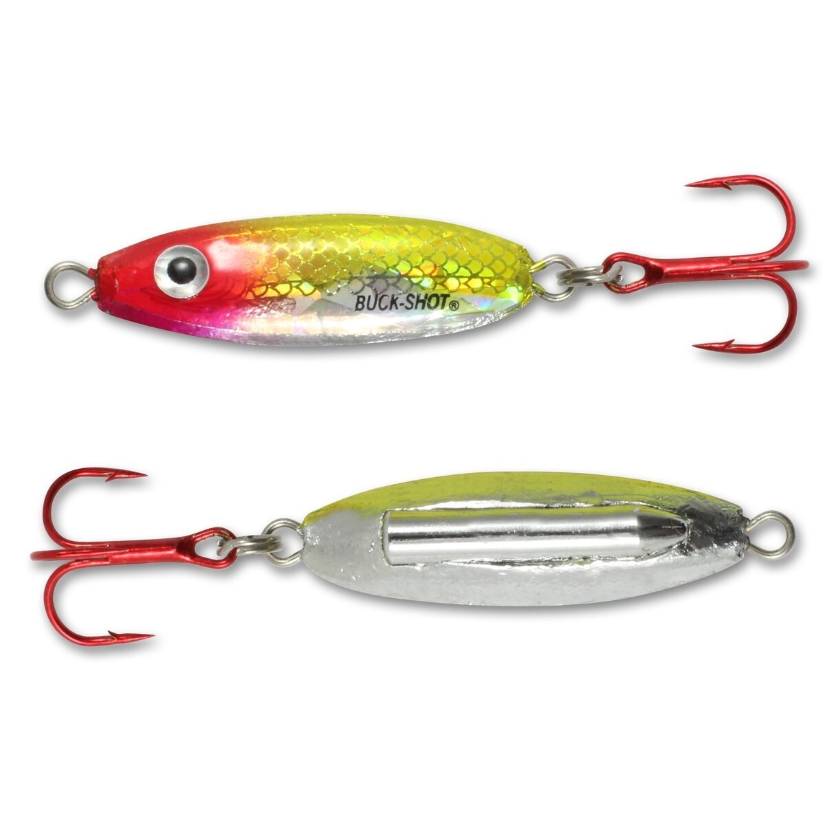 Northland Tackle 3/4 Ounce Buck-Shot Rattle Spoon (Clown)