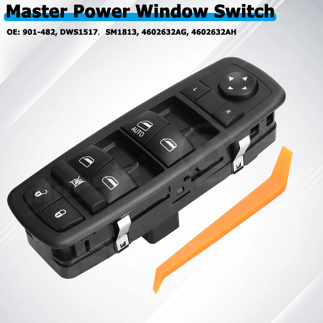 Master Control Window Switch Front Driver for Dodge Journey Nitro Jeep Liberty