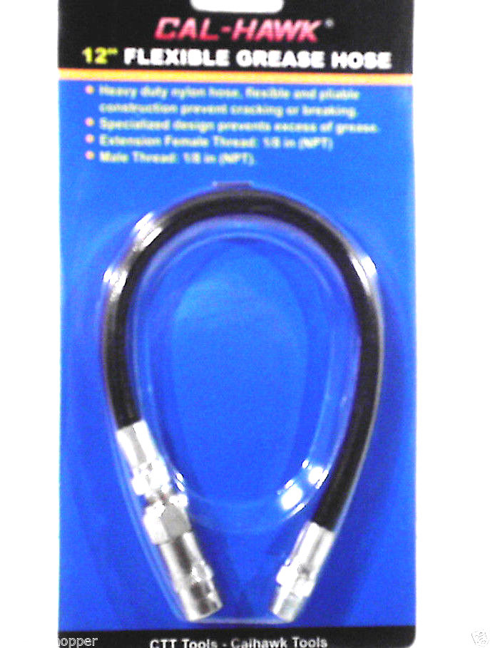 12" INCH FLEXIBLE GREASE GUN FLEXIBLE  HOSE 12" INCH