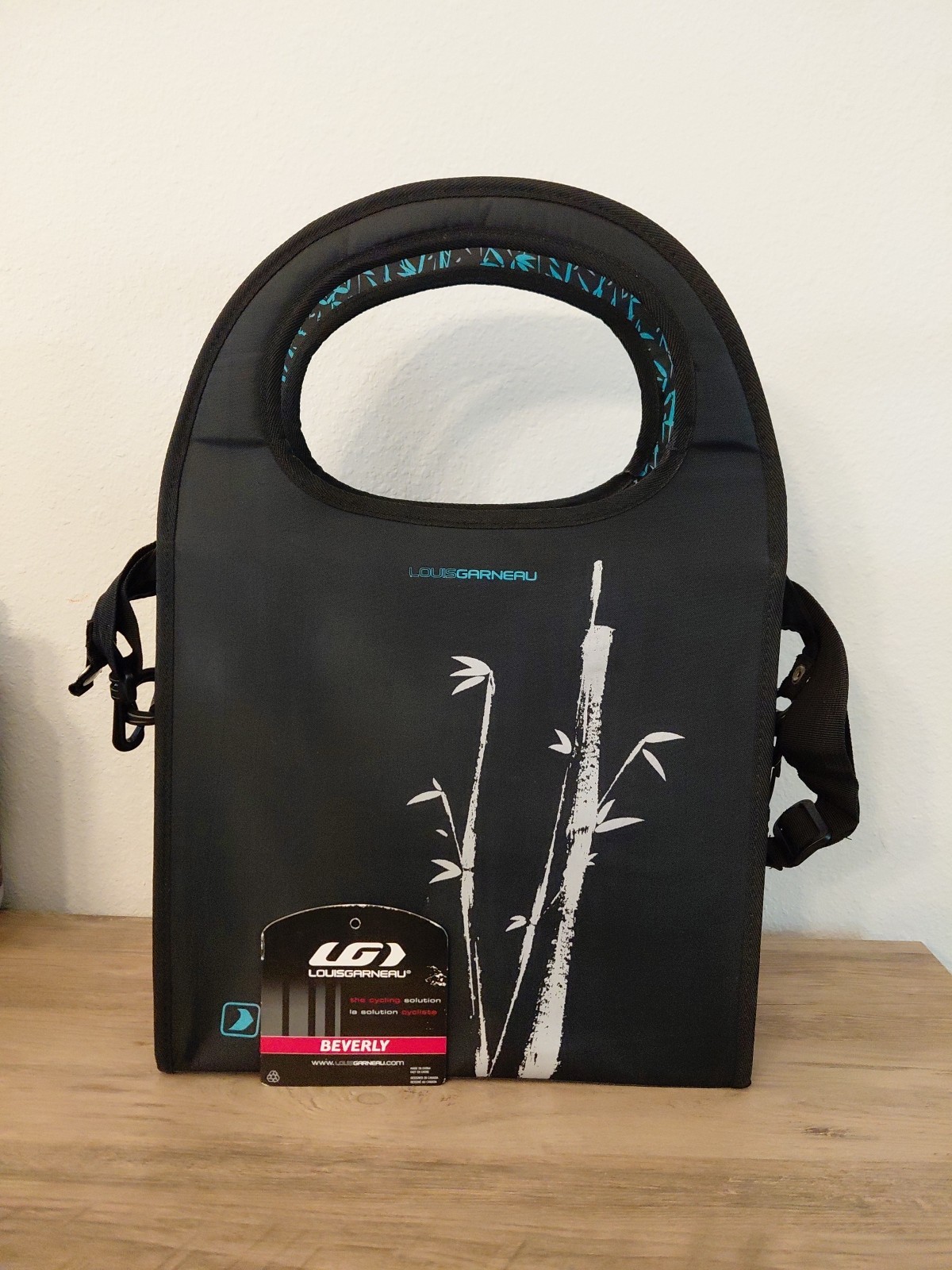 Louis Garneau Beverly Pannier Cycling Bag Black Bike Bag