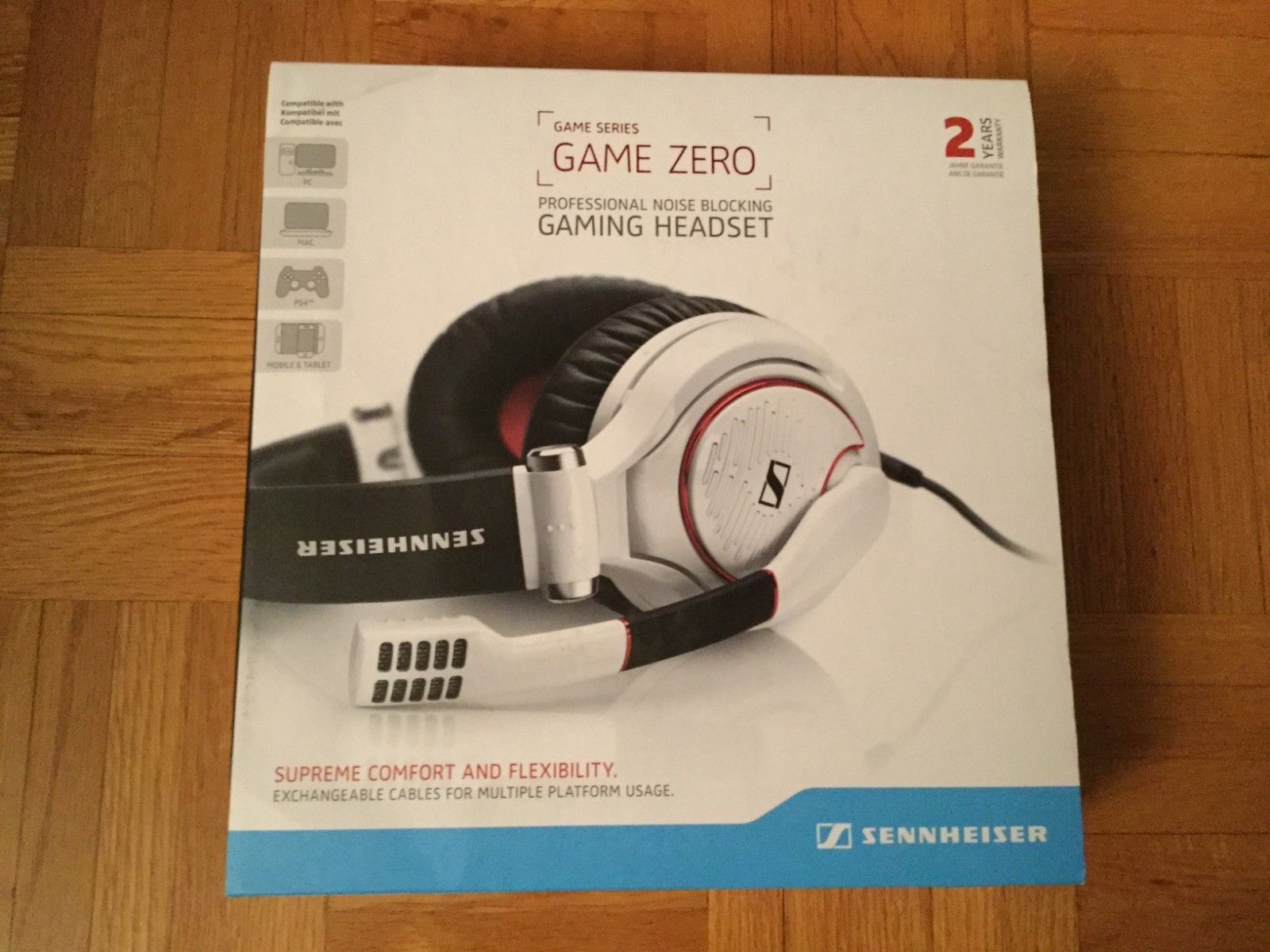 Sennheiser Game Series Zero White Professional Noise Blocking Gaming Headset
