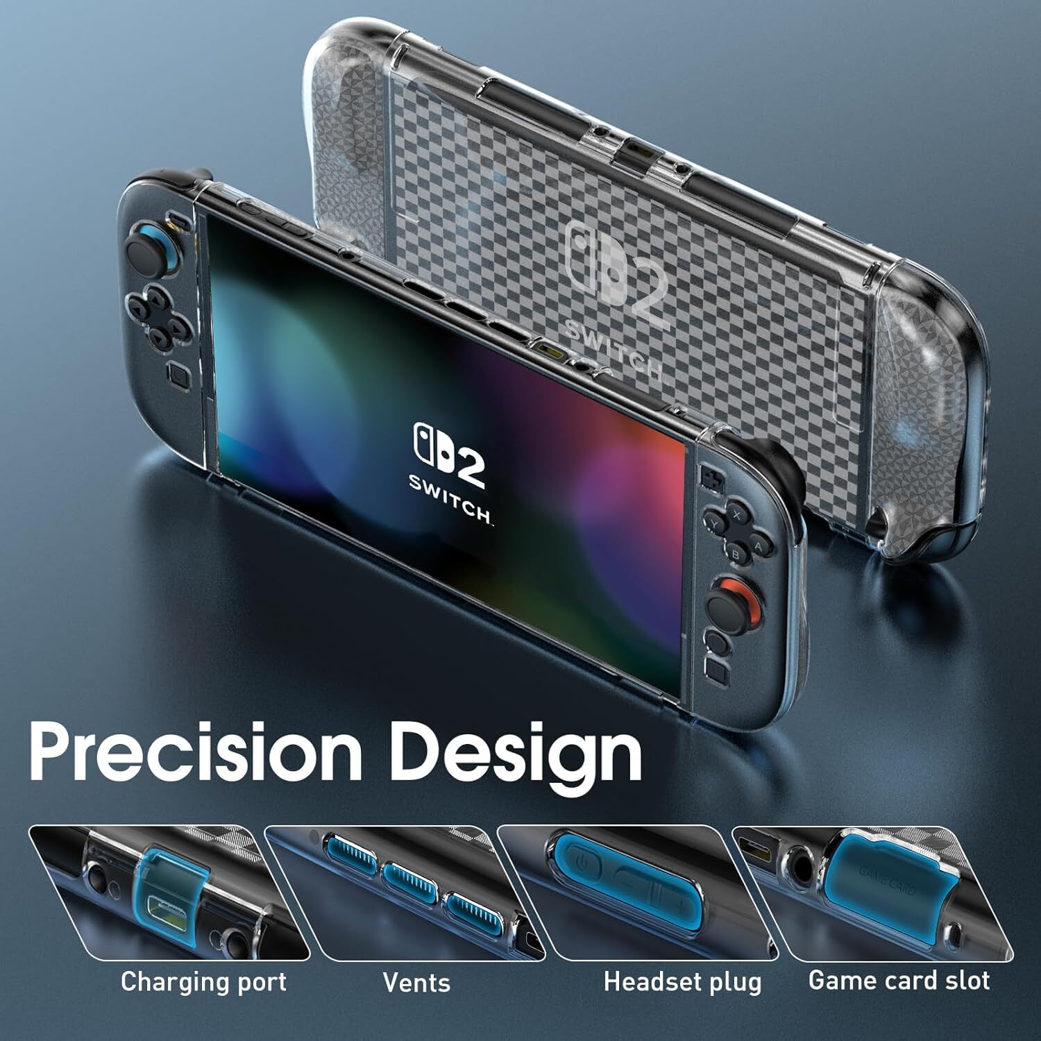 💯Switch 2 Case for Nintendo Switch 2(2025) Switch 2 TPU Protector Case Covers