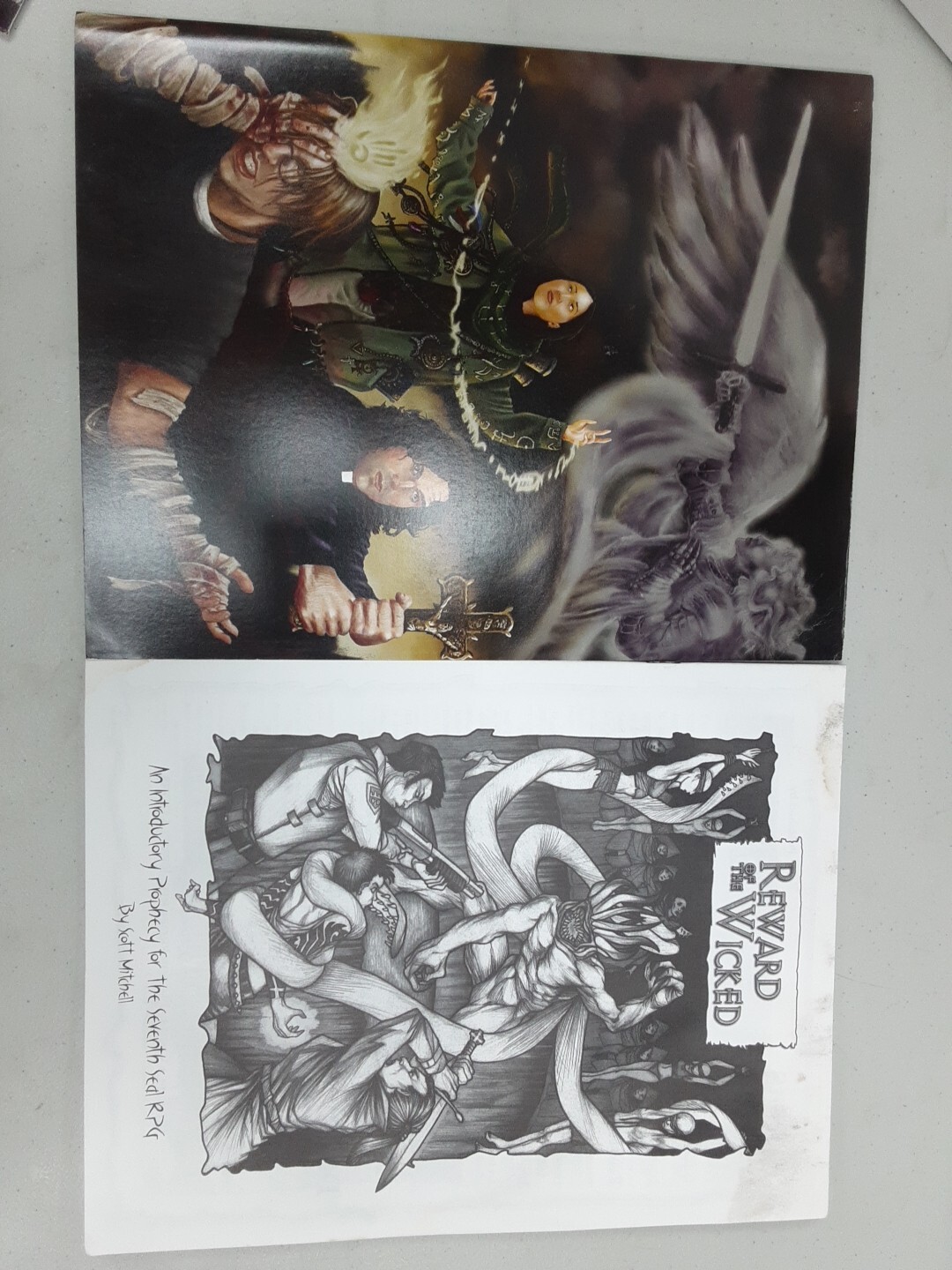 Prophet's Shroud And Reward Of The Wicked The Seventh Seal RPG F-002