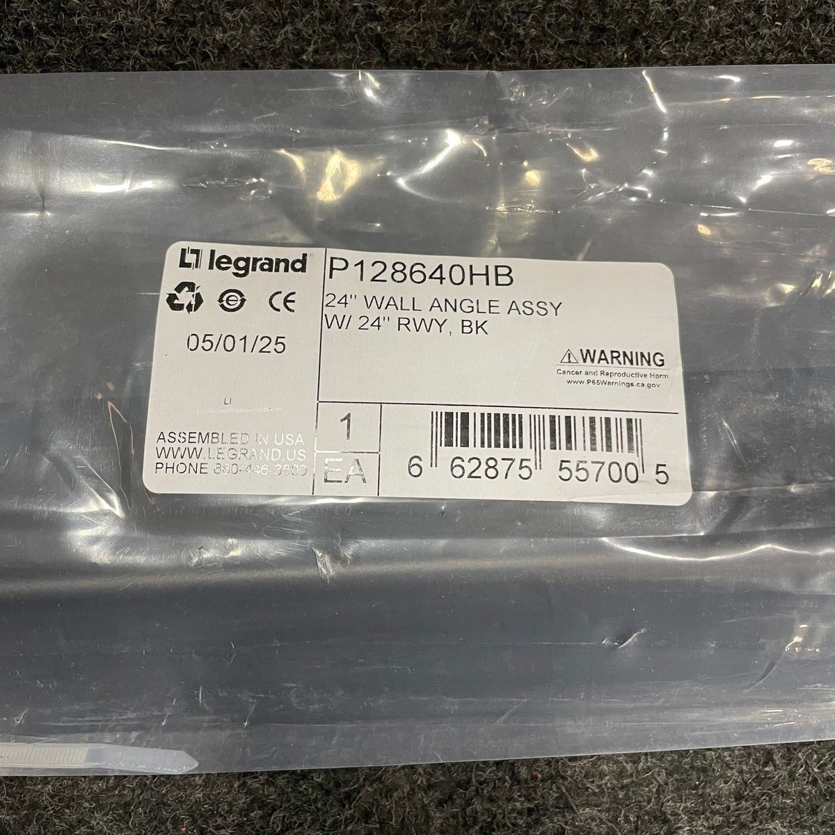 Legrand Ortronics 24" Wall Angle Support P128640HB Genuine OEM Replacement