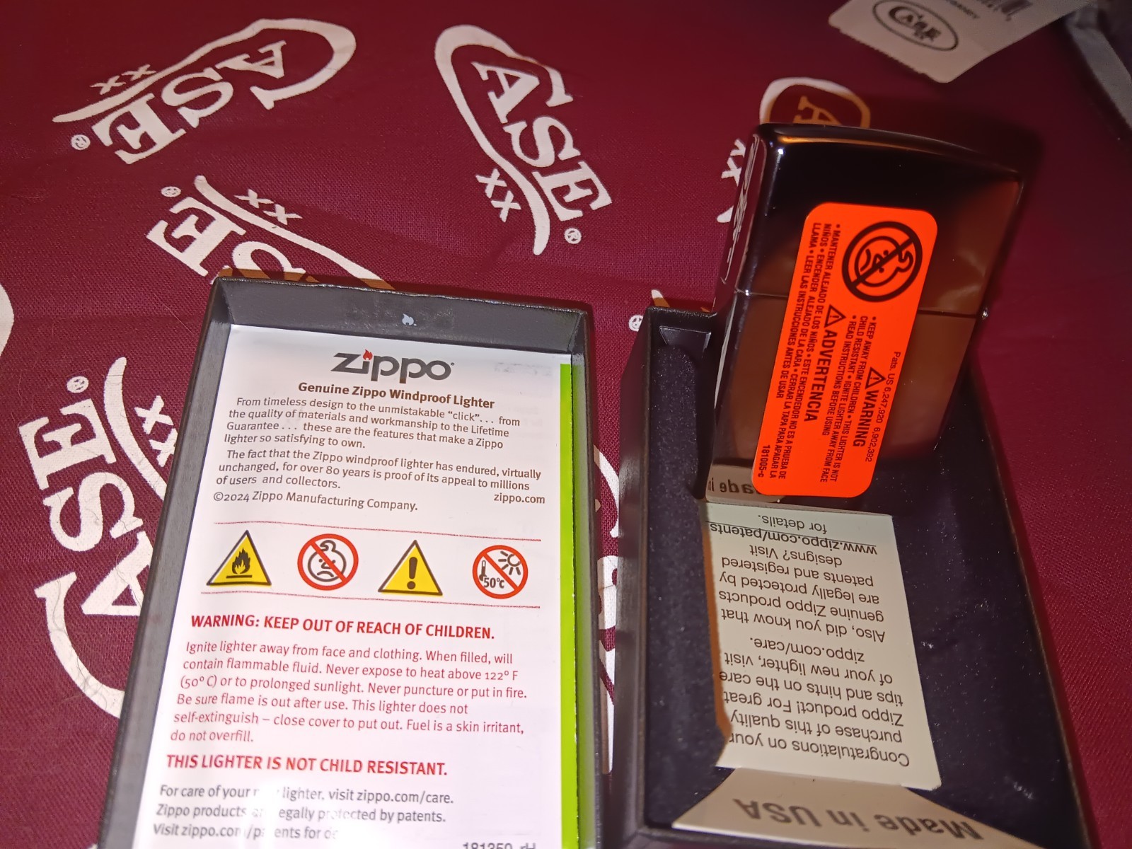Case PBJ Trapper Lighter Zippo