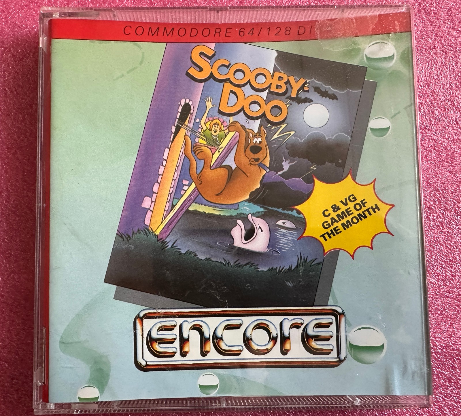 SCOOBY - DOO Commodore 64 / 128 Disc - Tested, Working