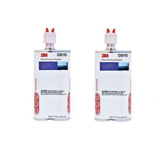 3M 08115 Panel Bonding Adhesive, 200 ml Cartridge (2 Pack)
