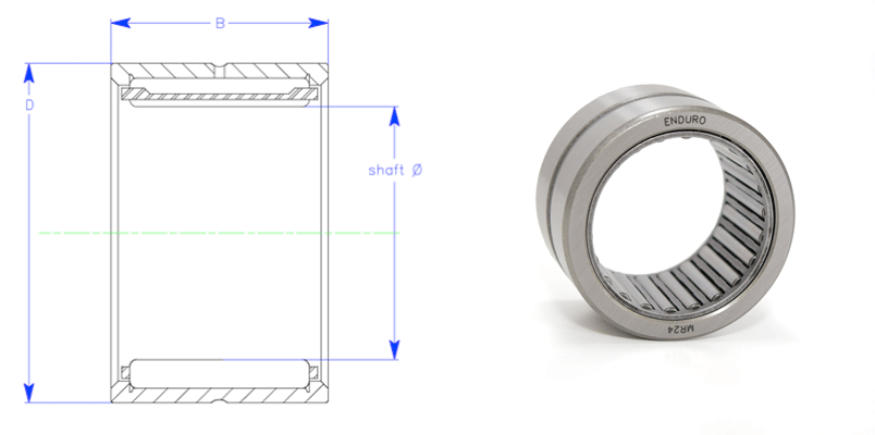 MR40 McGill Enduro Brand needle bearing ships FREE from California !