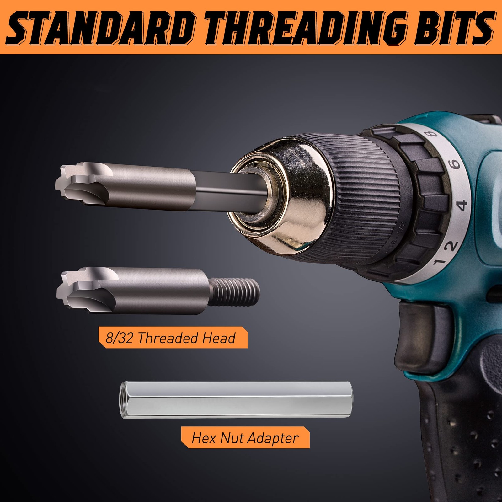 Multi Case Trimmer Reamer,Chamfer Deburring Tools for .17 to .45 Caliber