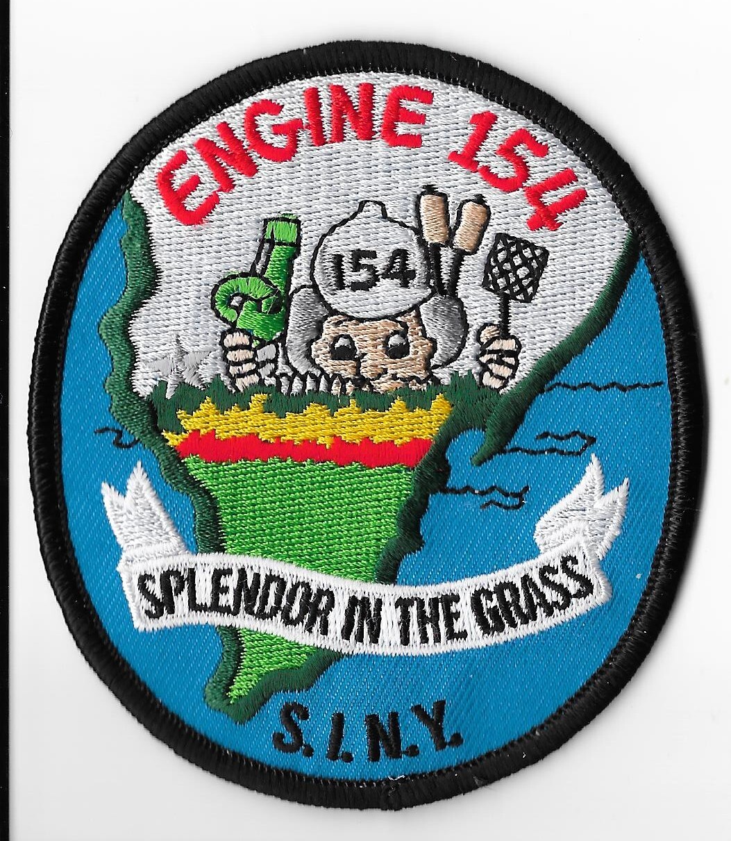 New York Fire Department (FDNY) Engine 154 "Splendor In The Grass" Patch V3