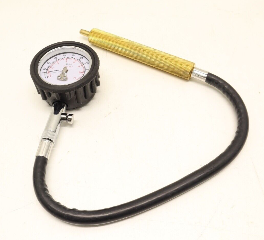 ENGINE COMPRESSION TESTER TESTING GAUGE GAGE CHECK TEST TOOL