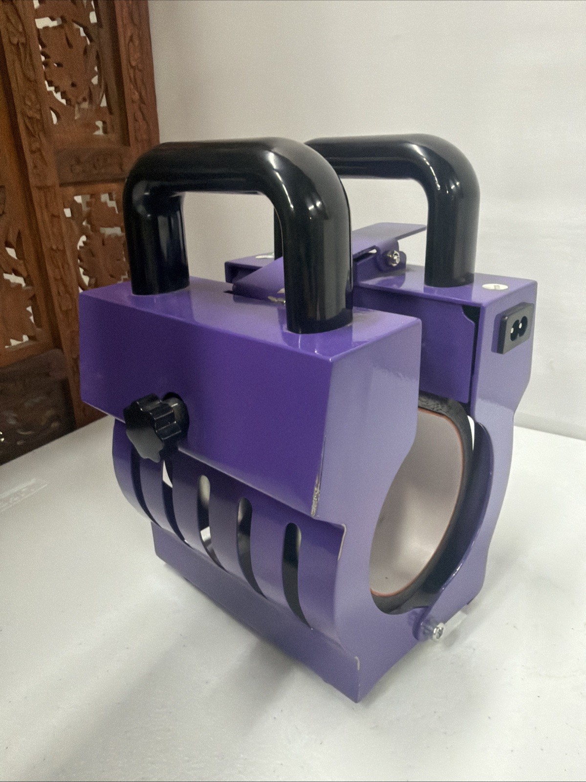 Purple HEATPRESS Brand Mug Press