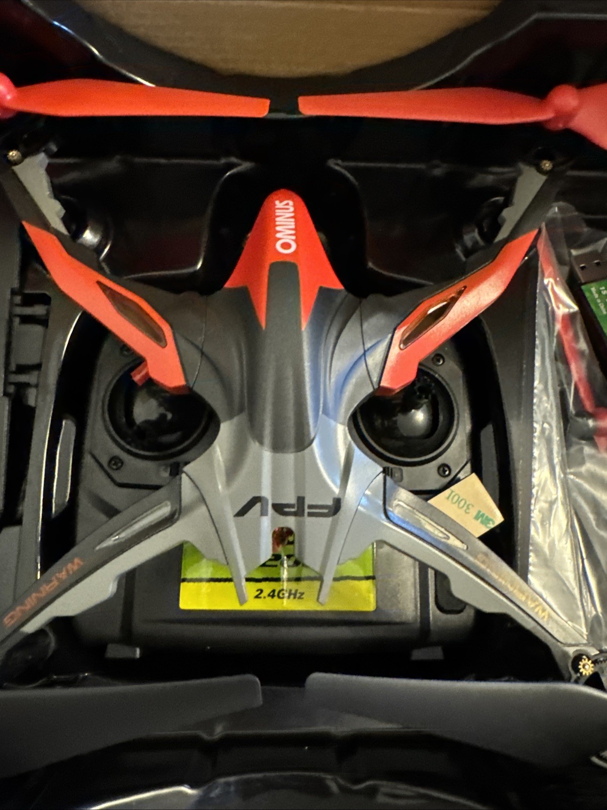 New Dromida Ominus FPV Quadcopter Red DIDE02RR (Please Read)