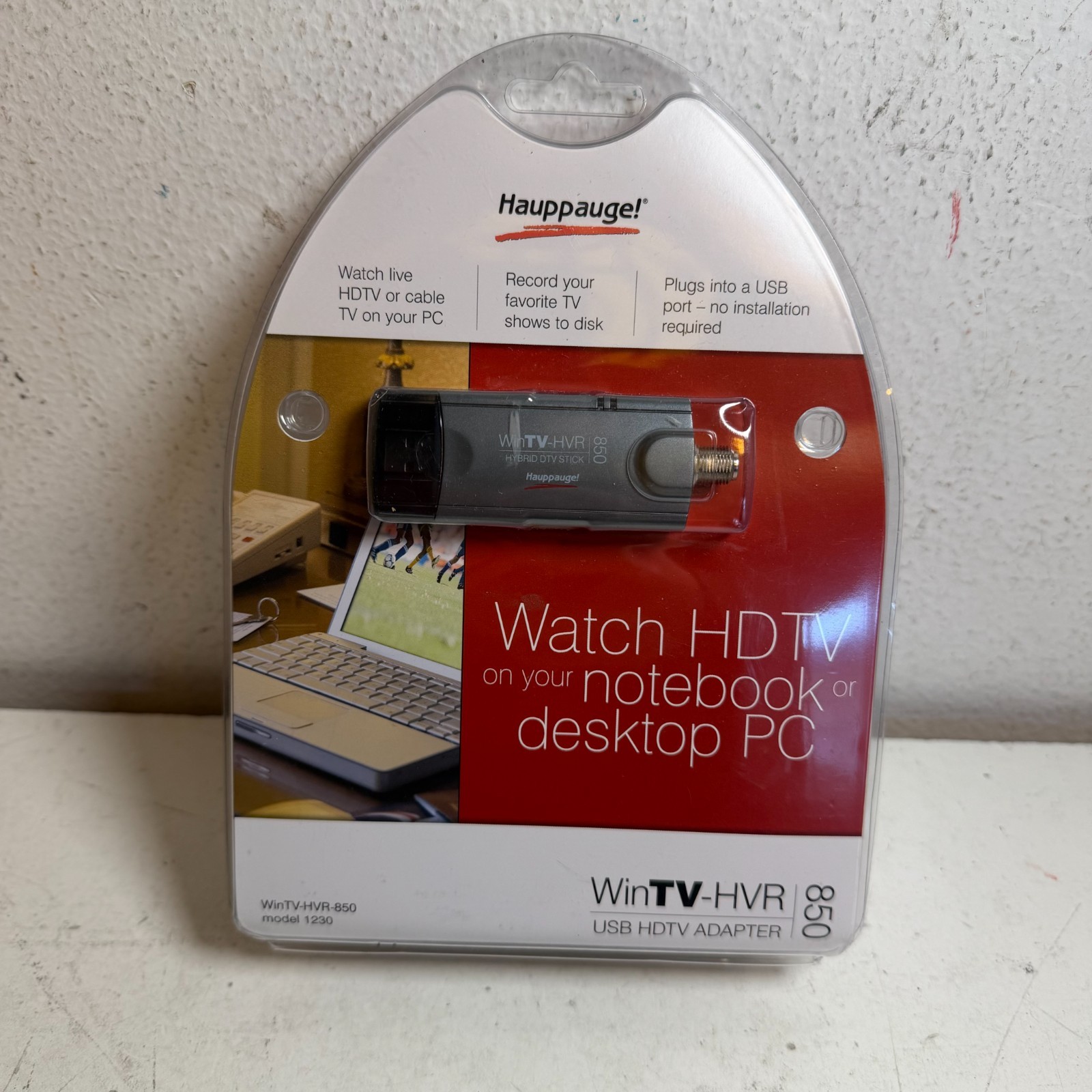 Hauppauge WINTV-HVR-850 1230 Black Video Recorder USB HDTV Hybrid TV Tuner NEW