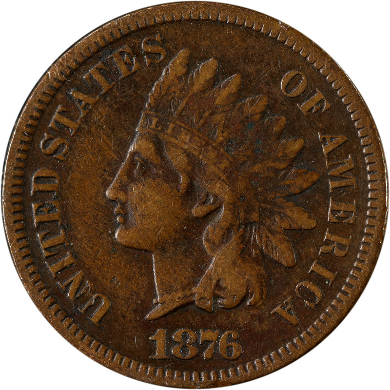 1876 Indian Cent Great Deals From The Executive Coin Company