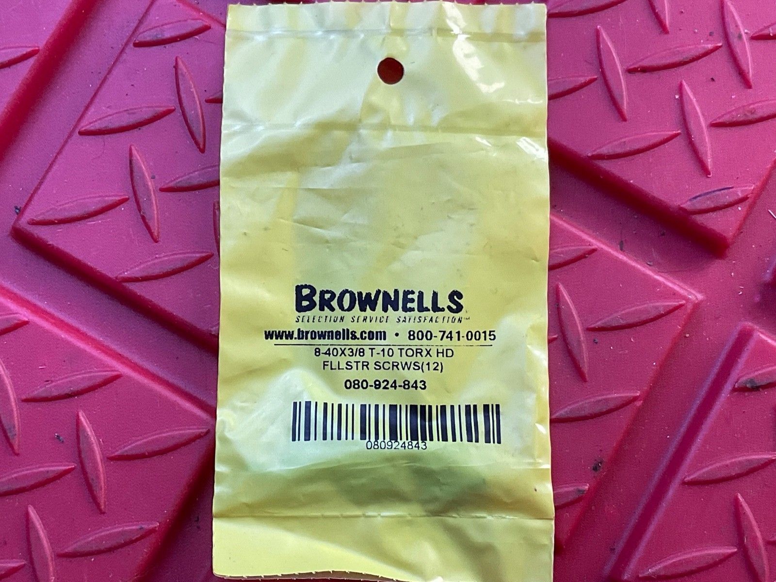NEW BROWNELLS T-10 Fillister Head Screw 8-40 x 3/8” 12 Pack #1