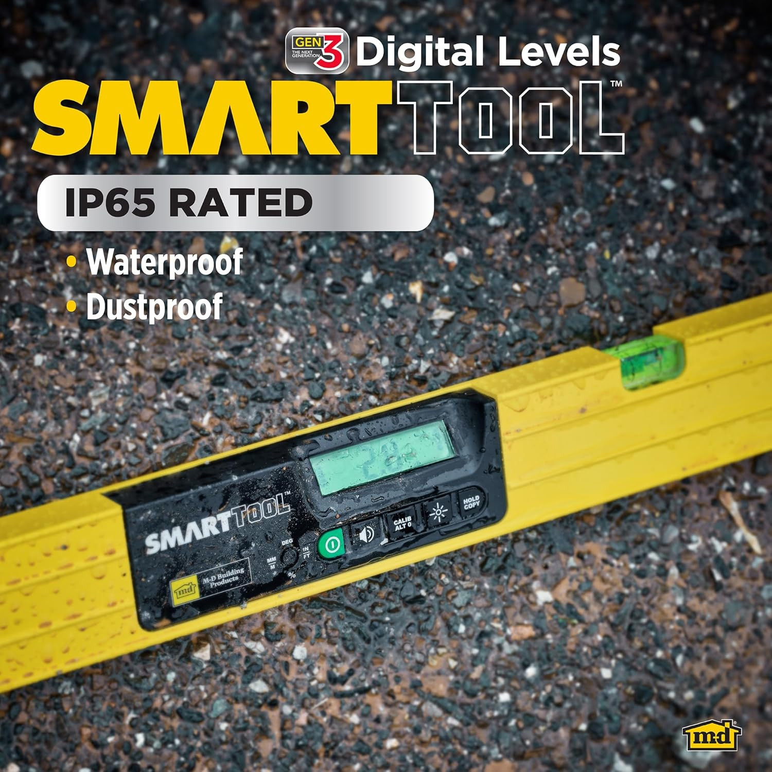 Gen3 SMARTTOOL® 47.25" Digital Level with Case - Accurate Precision Tool