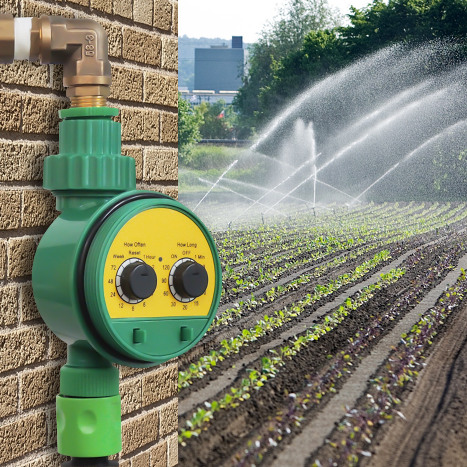 Water Timer Garden Irrigation Controller Digital Intelligence Watering System