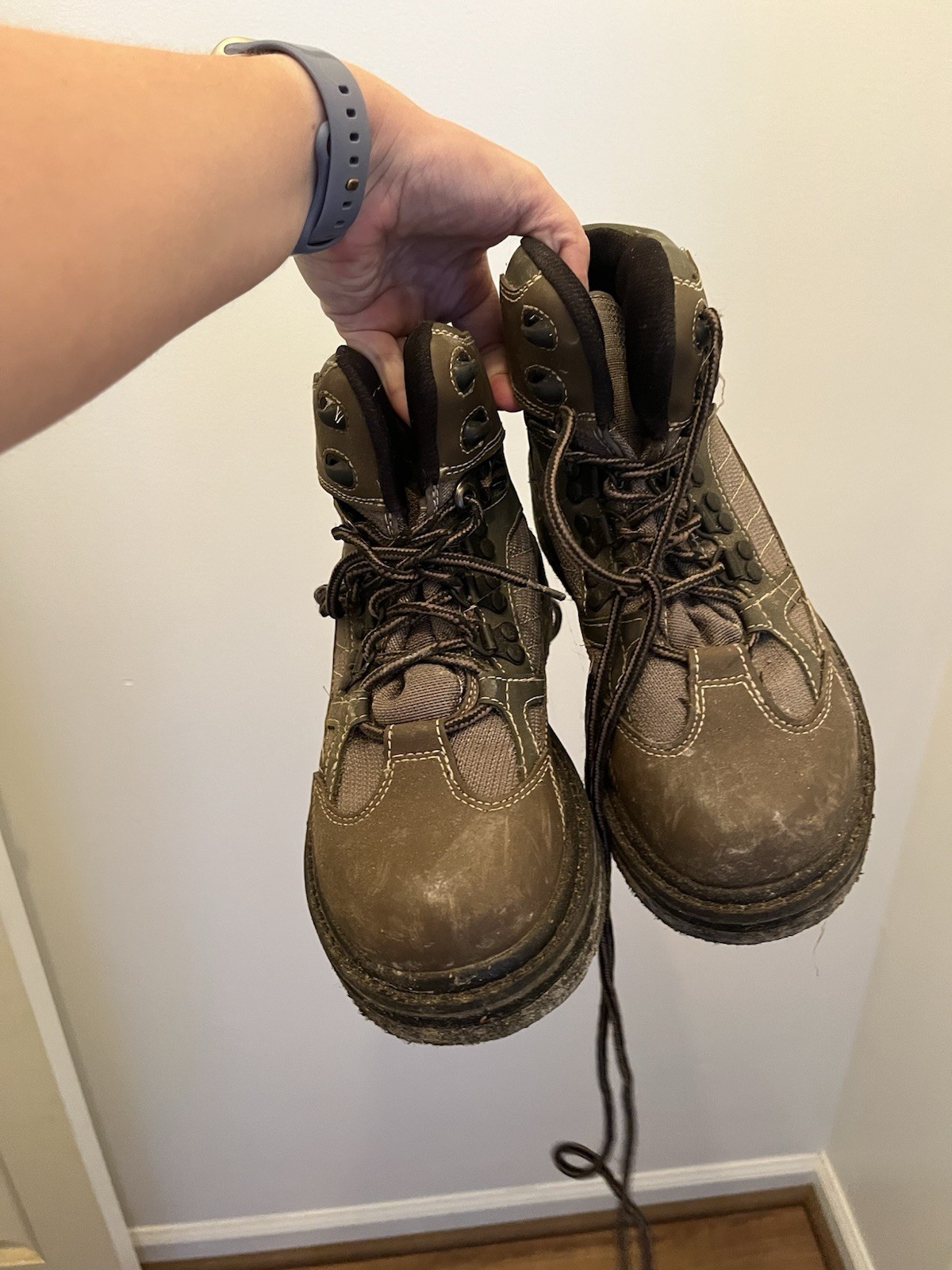 Allen Felt Bottom Wading Boots Size 5
