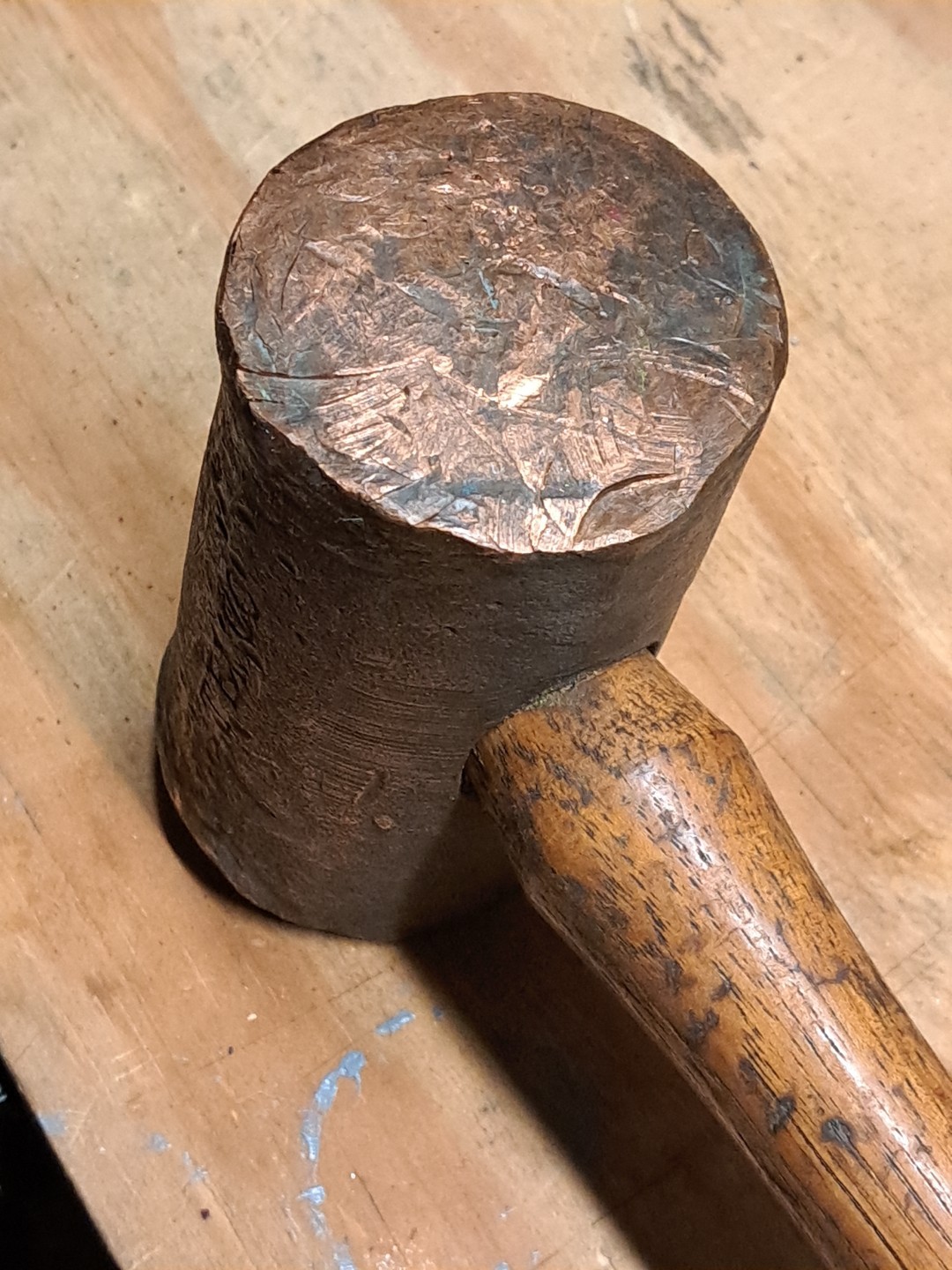 Temco #6 6lb. Solid Copper Sledge Hammer