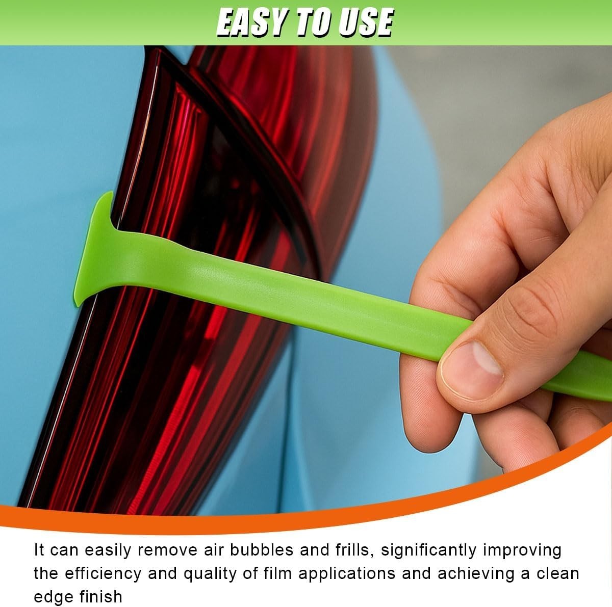 Compact 4PCS Micro Vinyl Squeegee Set - Perfect for Seamless Film Application