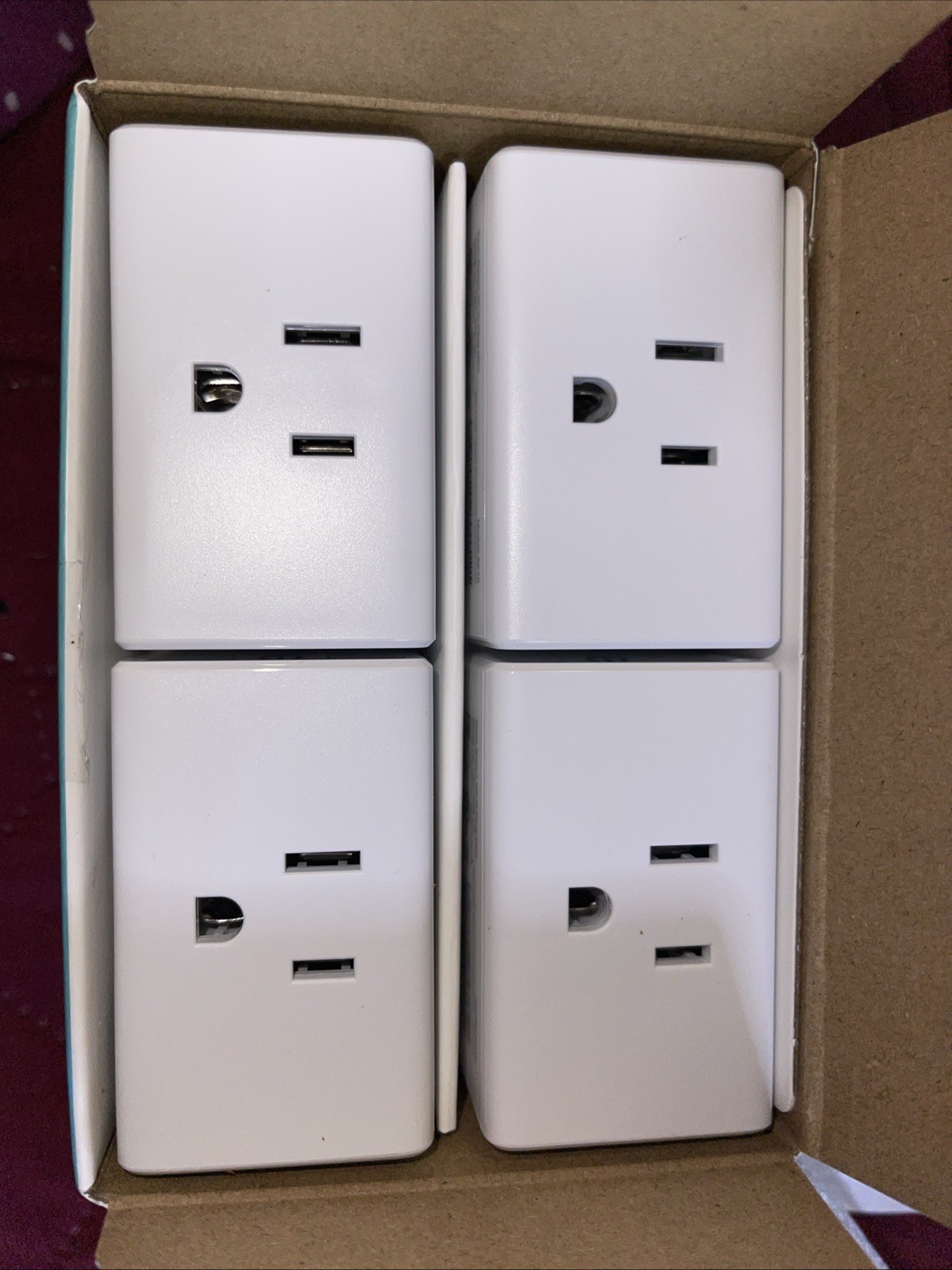 4-Pack Smart Plug Mini 15A, Smart Home Wi-Fi Outlet, White